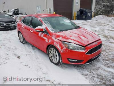 2015 Ford FOCUS SE, red — VIN 1FADP3F24FL338019, IAAI