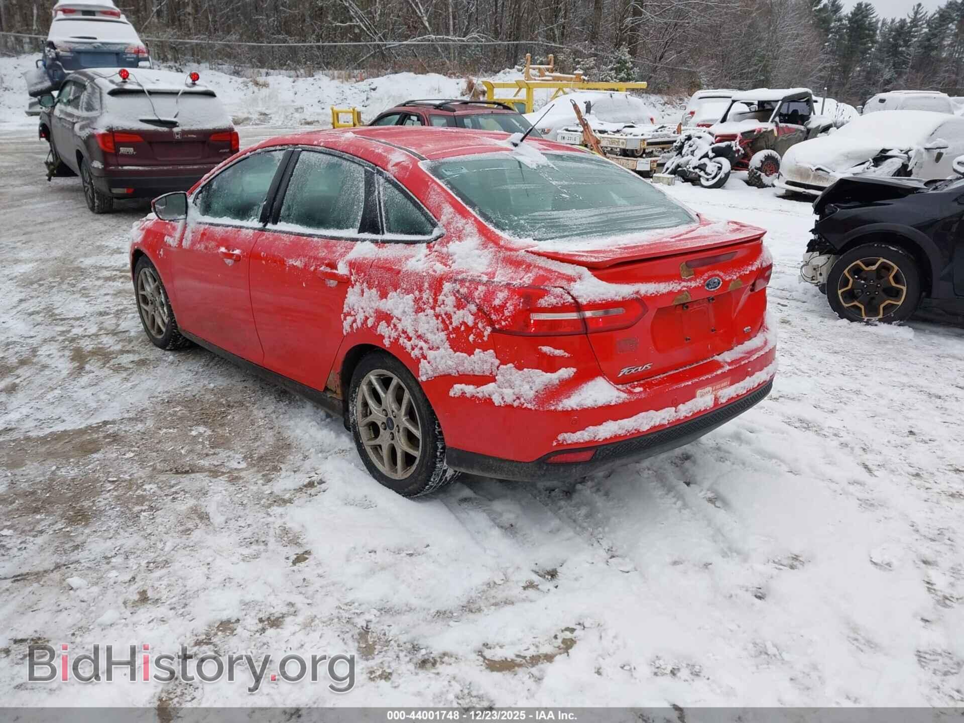 2015 FORD FOCUS - VIN: 1FADP3F24FL338019 - Фото 3