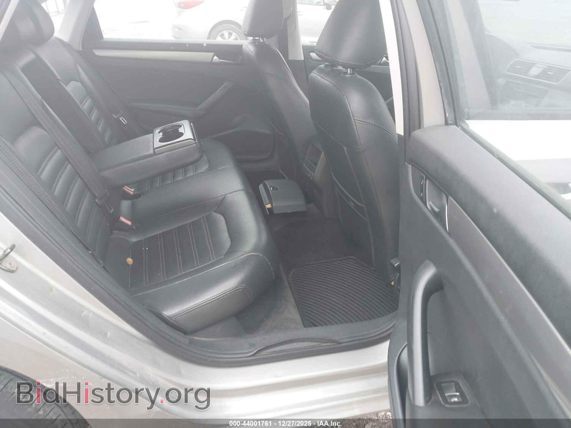 2012 VOLKSWAGEN PASSAT - VIN: 1VWAH7A36CC035964 - Фото 8