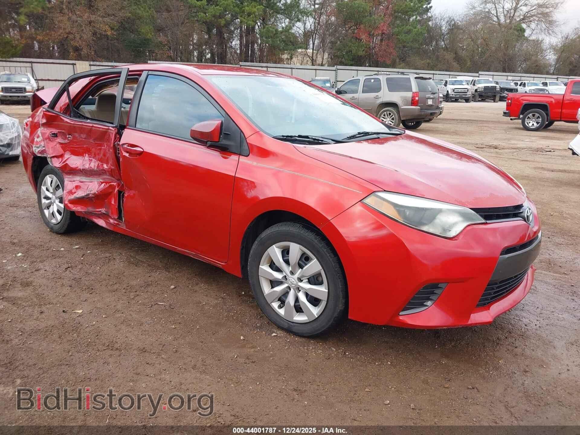 Фотография 5YFBURHE6FP322013 - TOYOTA COROLLA 2015