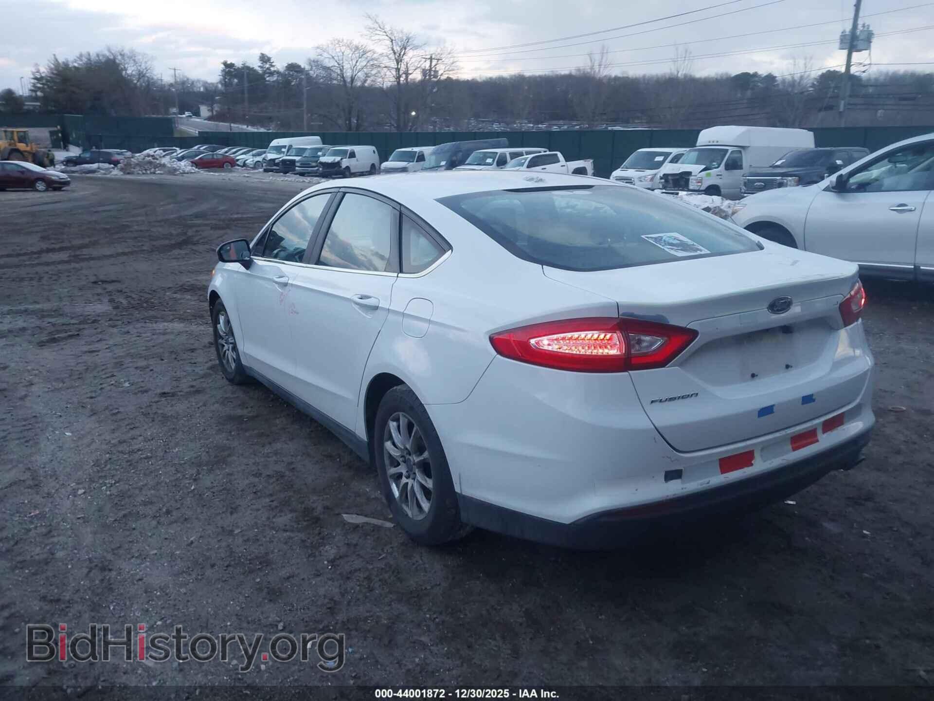 2016 FORD FUSION - VIN: 1FA6P0G74G5121531 - Фото 3