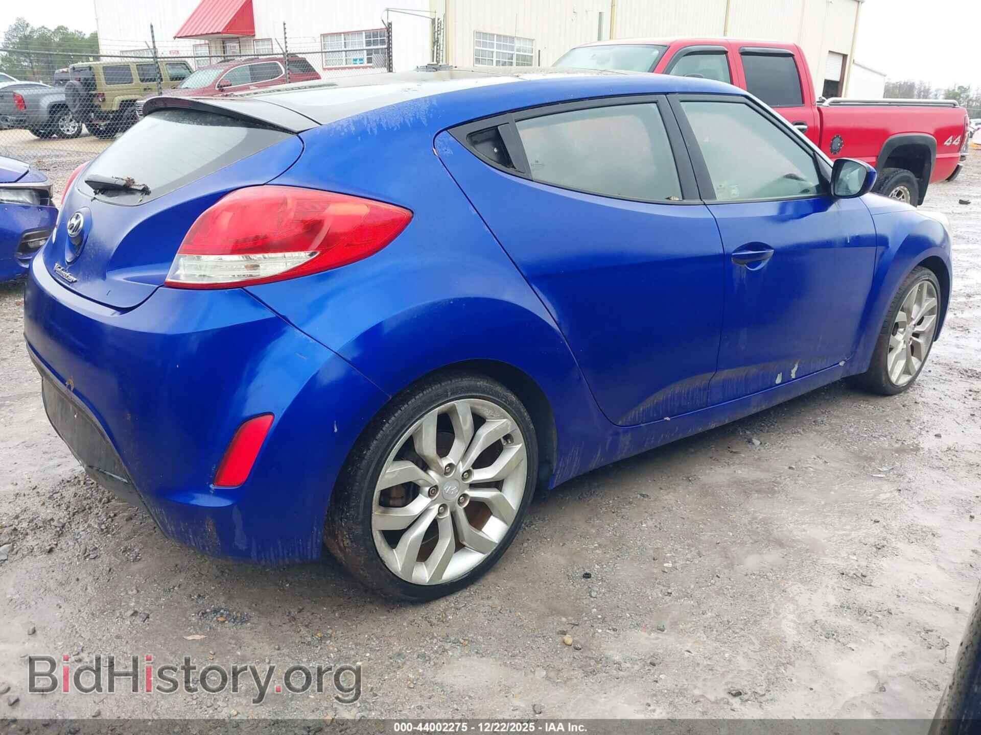 2012 HYUNDAI VELOSTER - VIN: KMHTC6AD3CU024911 - Фото 4
