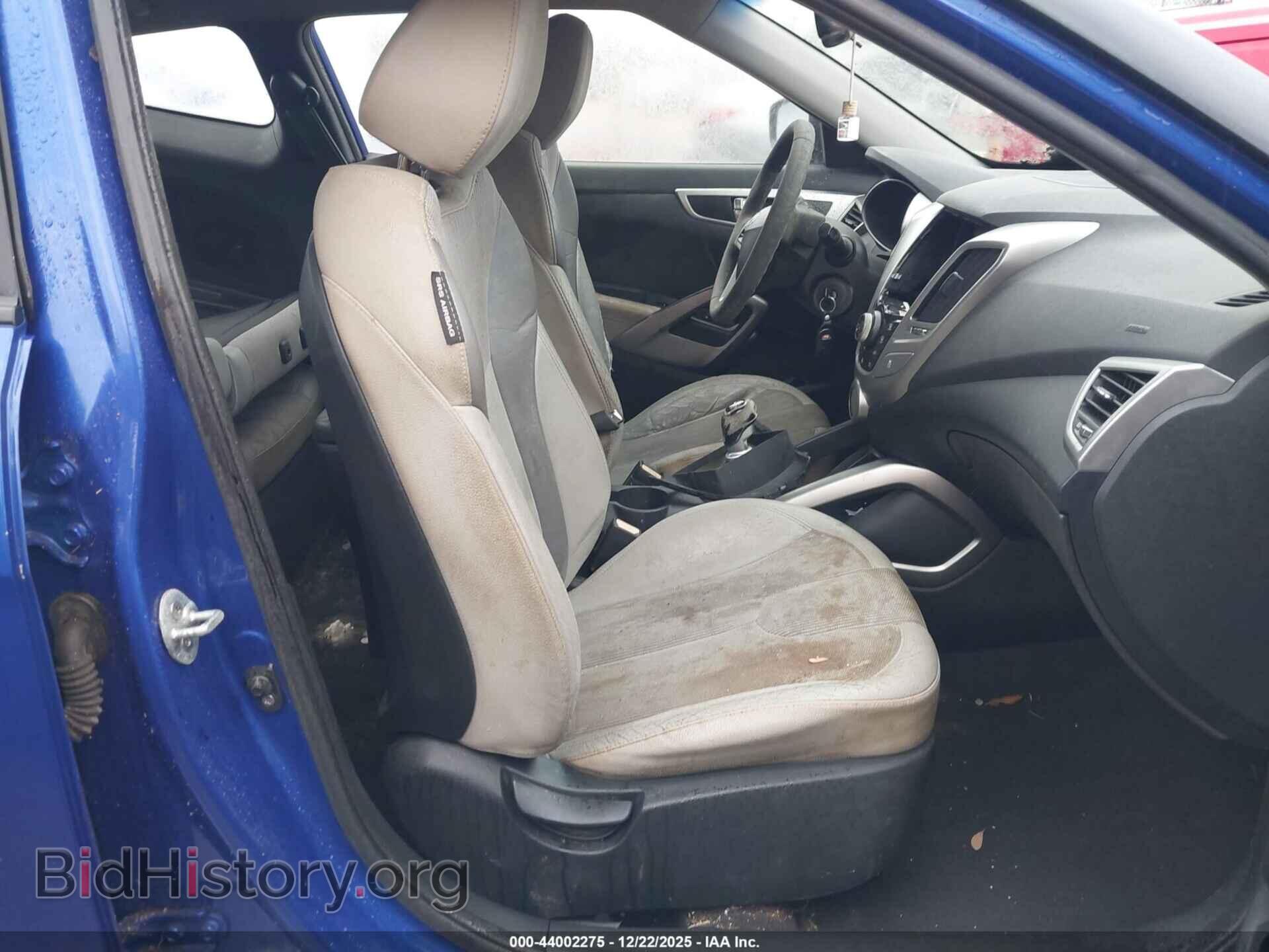 2012 HYUNDAI VELOSTER - VIN: KMHTC6AD3CU024911 - Фото 5