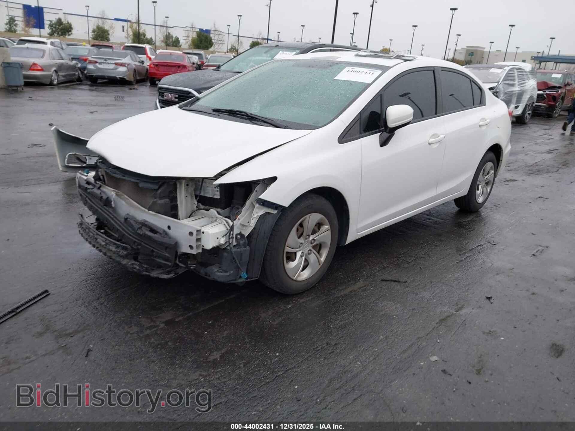 2015 HONDA CIVIC - VIN: 2HGFB2F57FH542091 - Фото 2