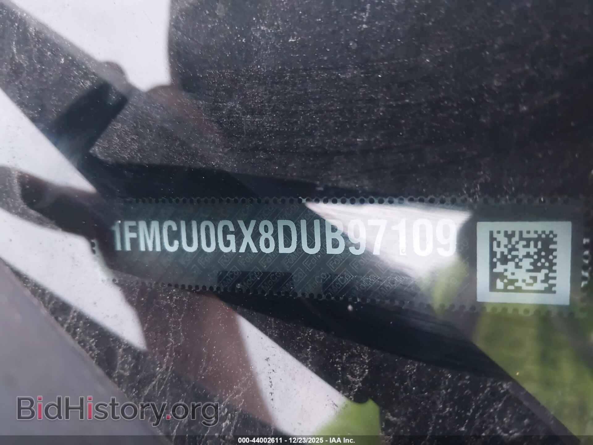 2013 FORD ESCAPE - VIN: 1FMCU0GX8DUB97109 - Фото 9