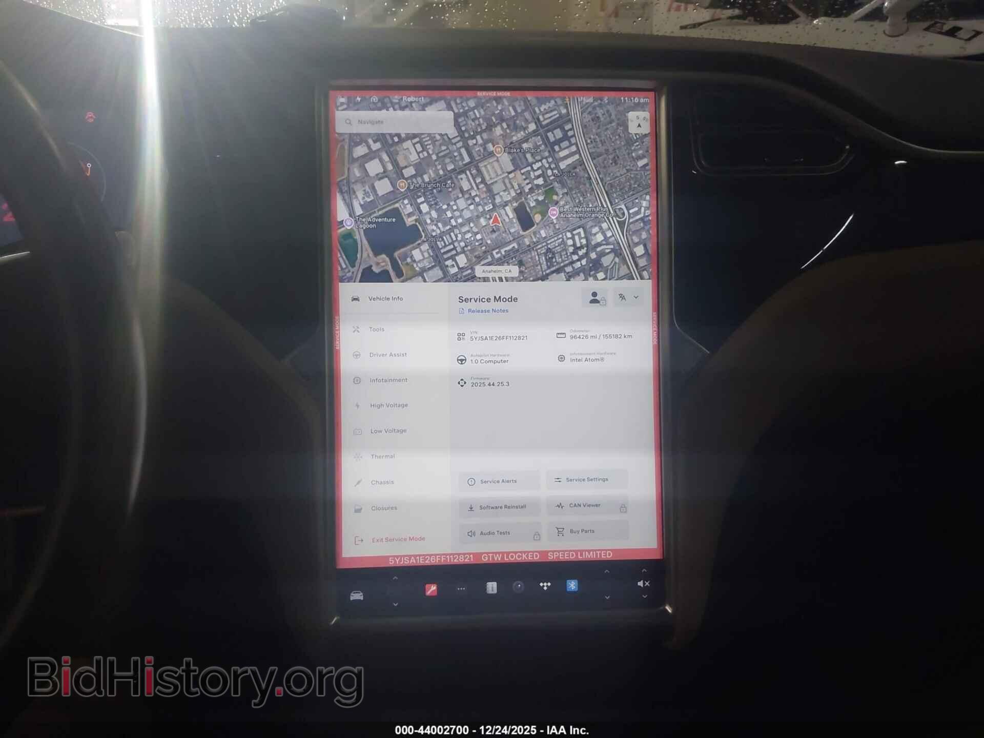 2015 TESLA MODEL S - VIN: 5YJSA1E26FF112821 - Photo 18