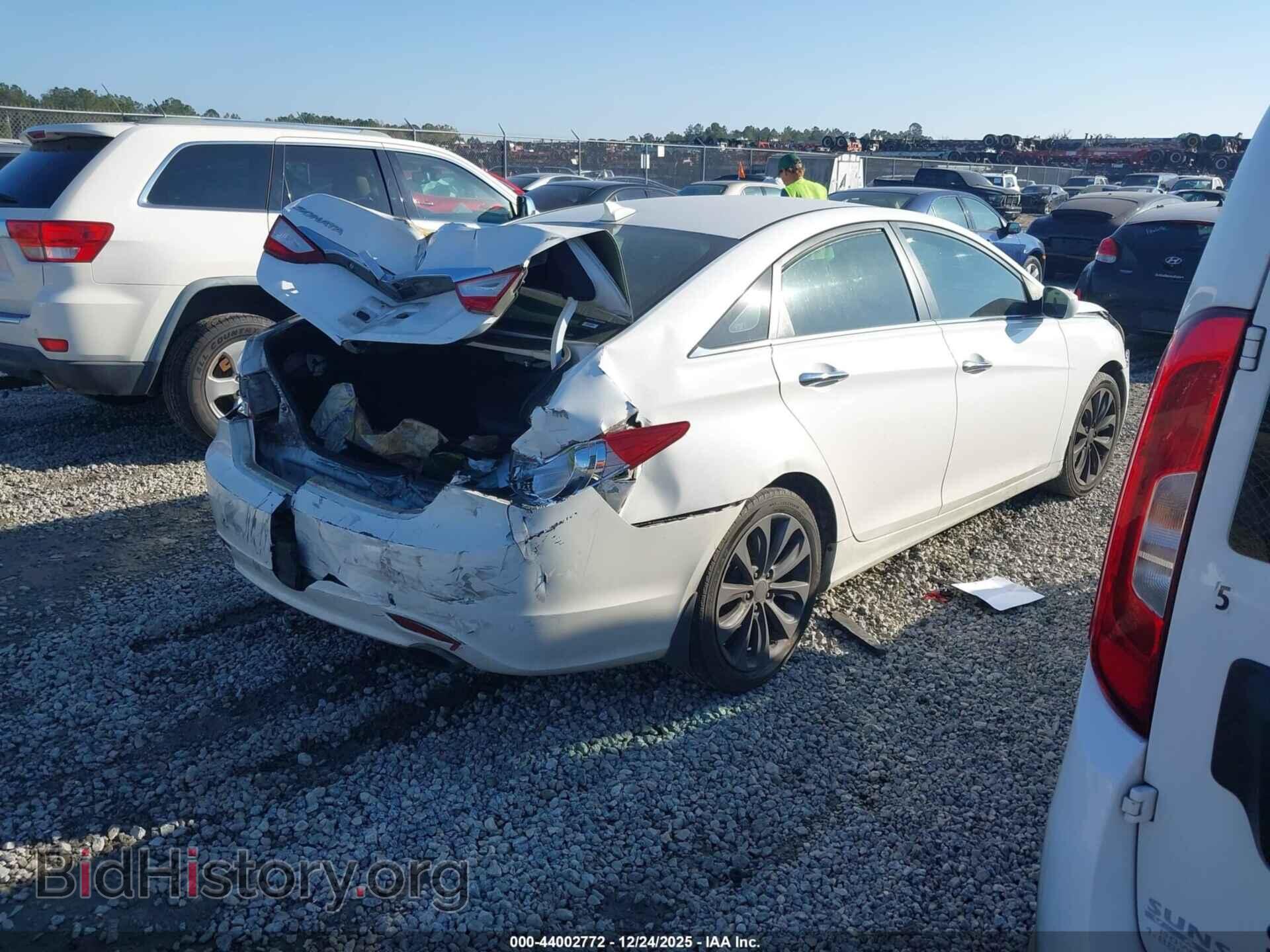 2013 HYUNDAI SONATA - VIN: 5NPEC4AC1DH661123 - Фото 4