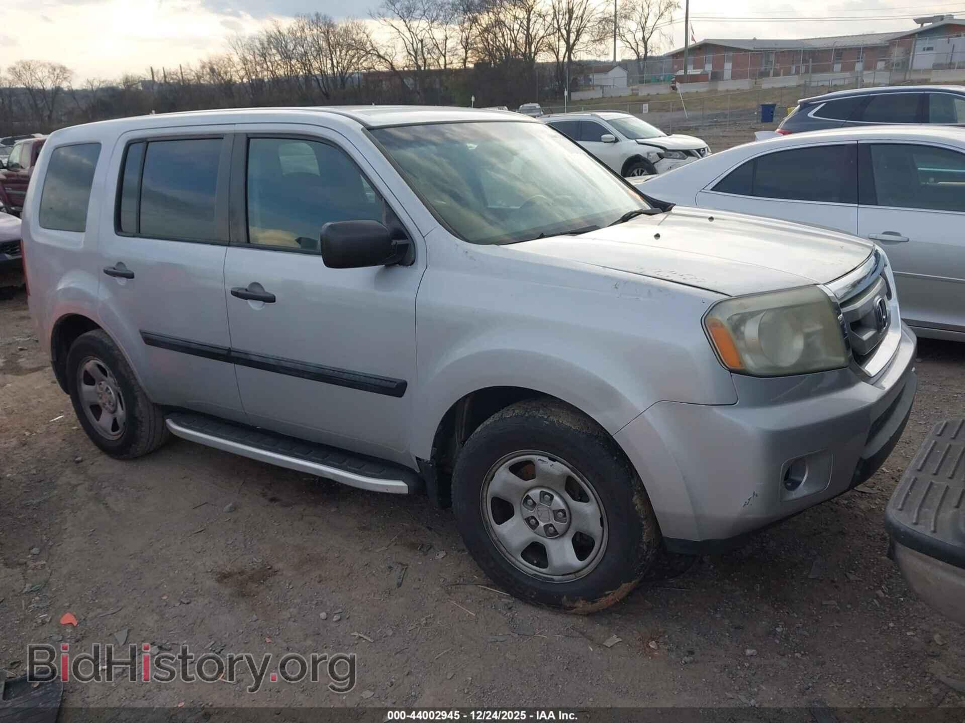 Photo 5FNYF3H22BB053134 - HONDA PILOT 2011