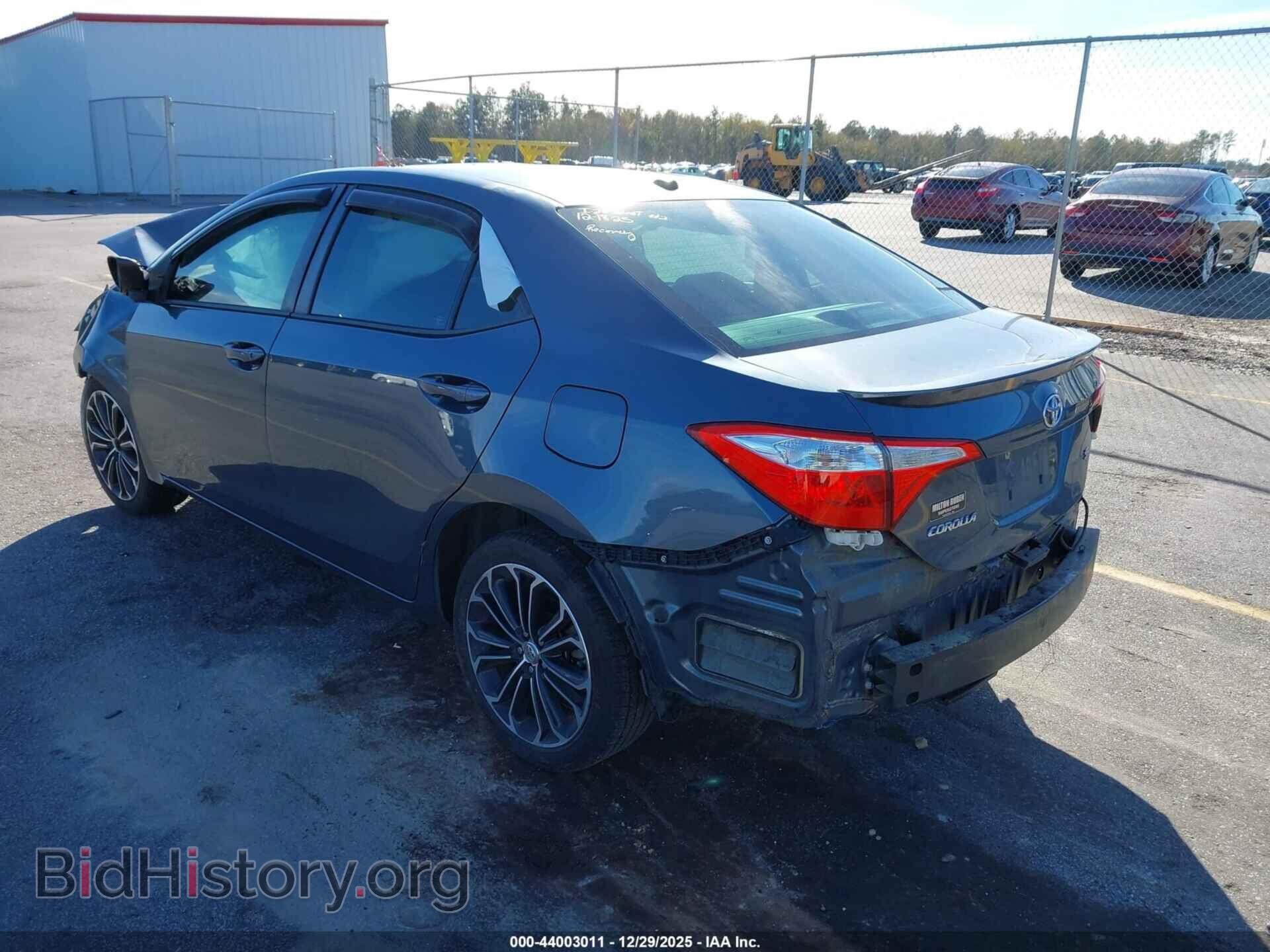 2014 TOYOTA COROLLA - VIN: 2T1BURHE8EC221277 - Фото 3
