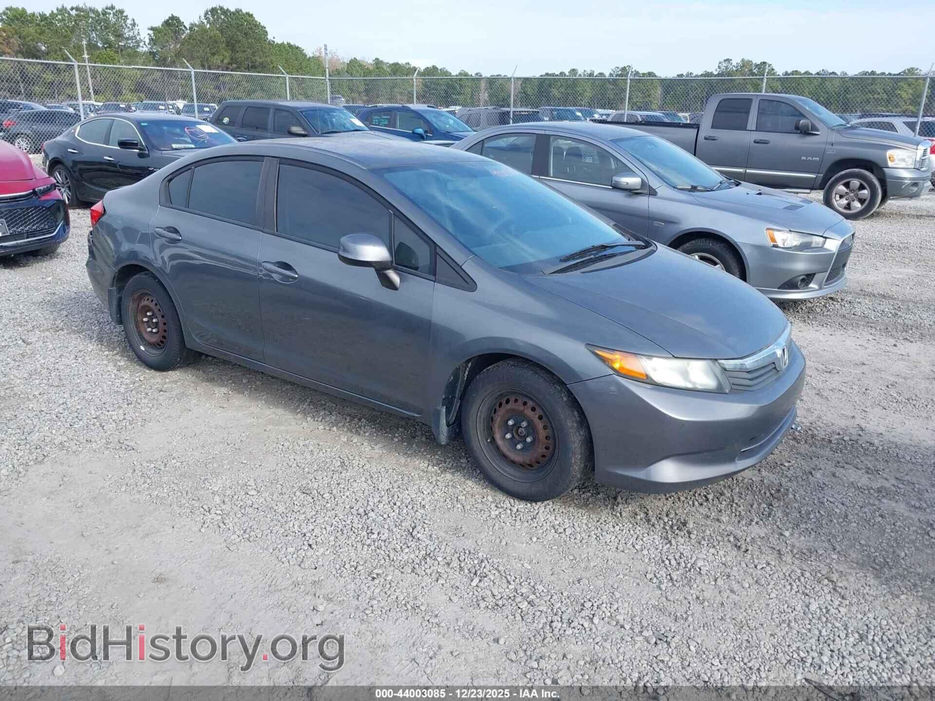 Photo 19XFB2F56CE102255 - HONDA CIVIC 2012