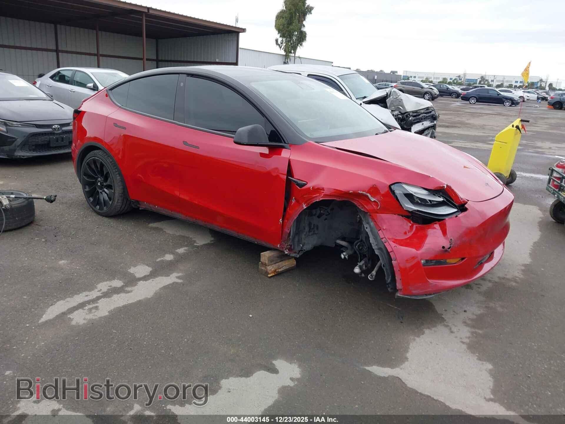 Photo 7SAYGDEF7NF409191 - TESLA MODEL Y 2022