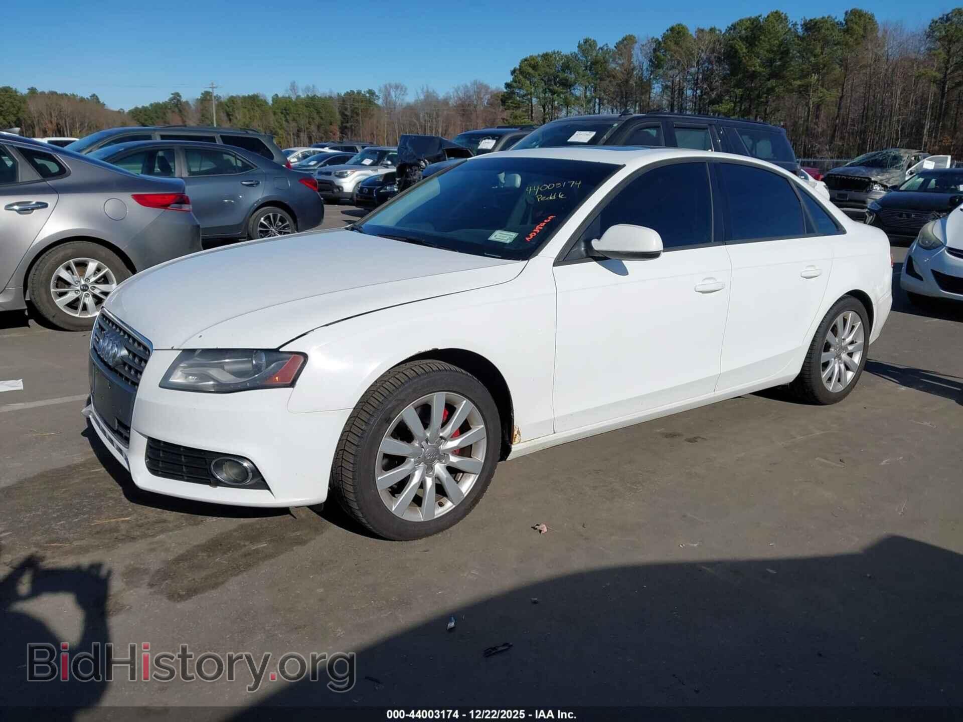 2012 AUDI A4 - VIN: WAUDFCFL5CN019750 - Photo 2