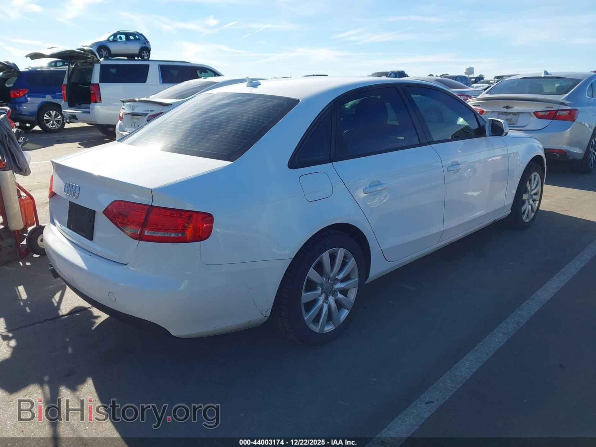 2012 AUDI A4 - VIN: WAUDFCFL5CN019750 - Photo 4