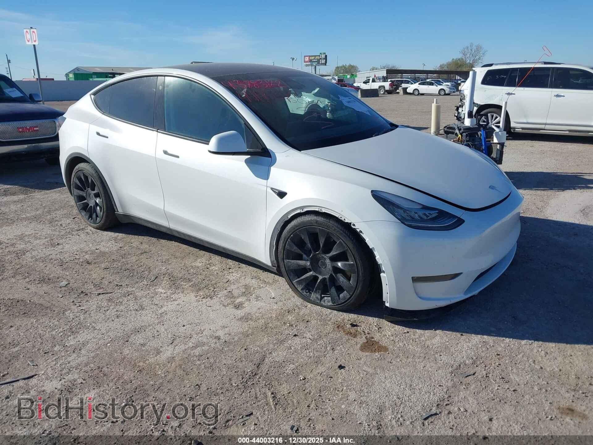 Фотография 7SAYGDEEXNA019609 - TESLA MODEL Y 2022