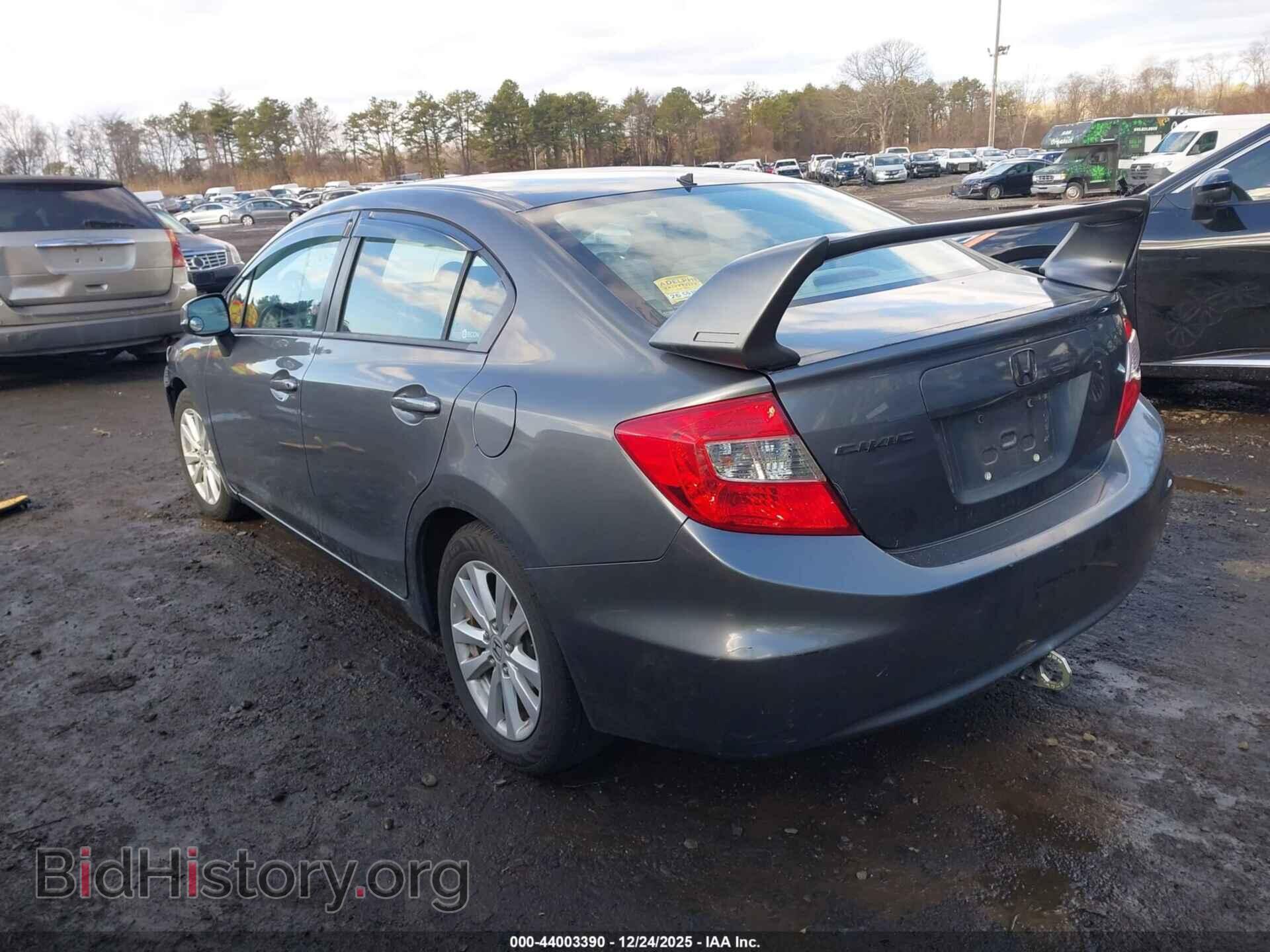 2012 HONDA CIVIC - VIN: 19XFB2F94CE343184 - Фото 3