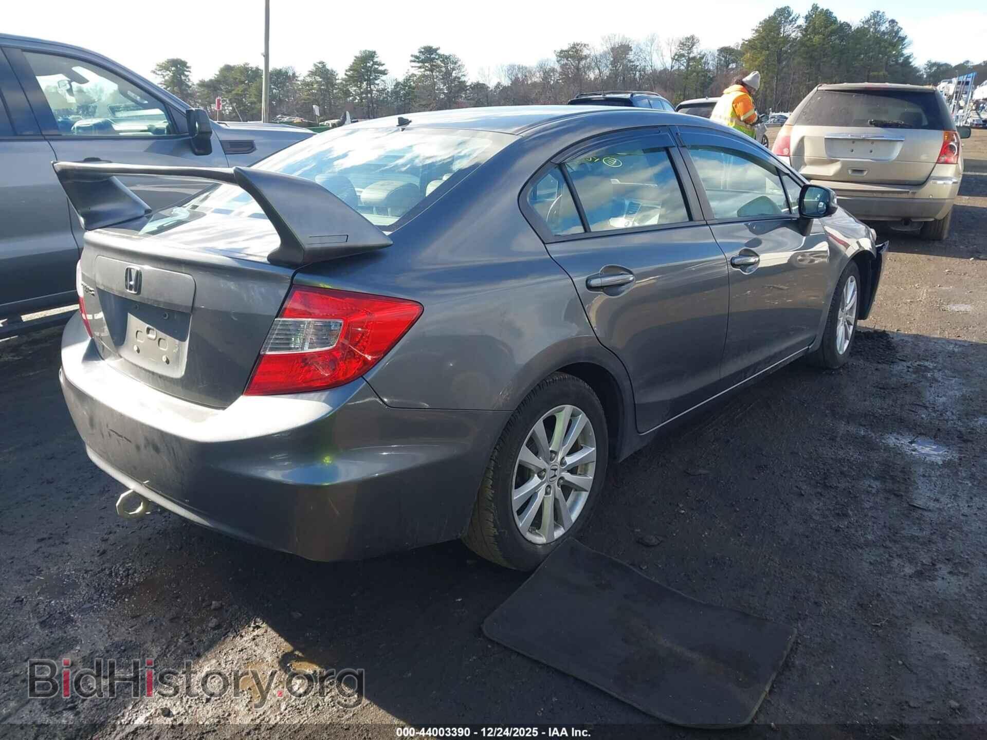 2012 HONDA CIVIC - VIN: 19XFB2F94CE343184 - Фото 4