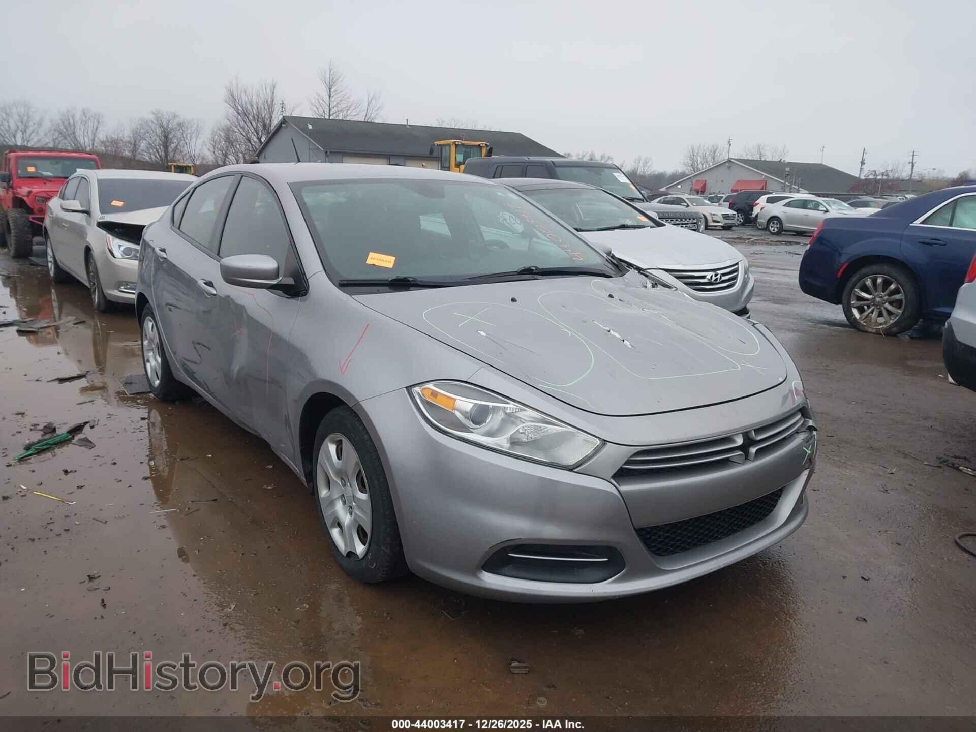 Photo 1C3CDFAAXFD301635 - DODGE DART 2015