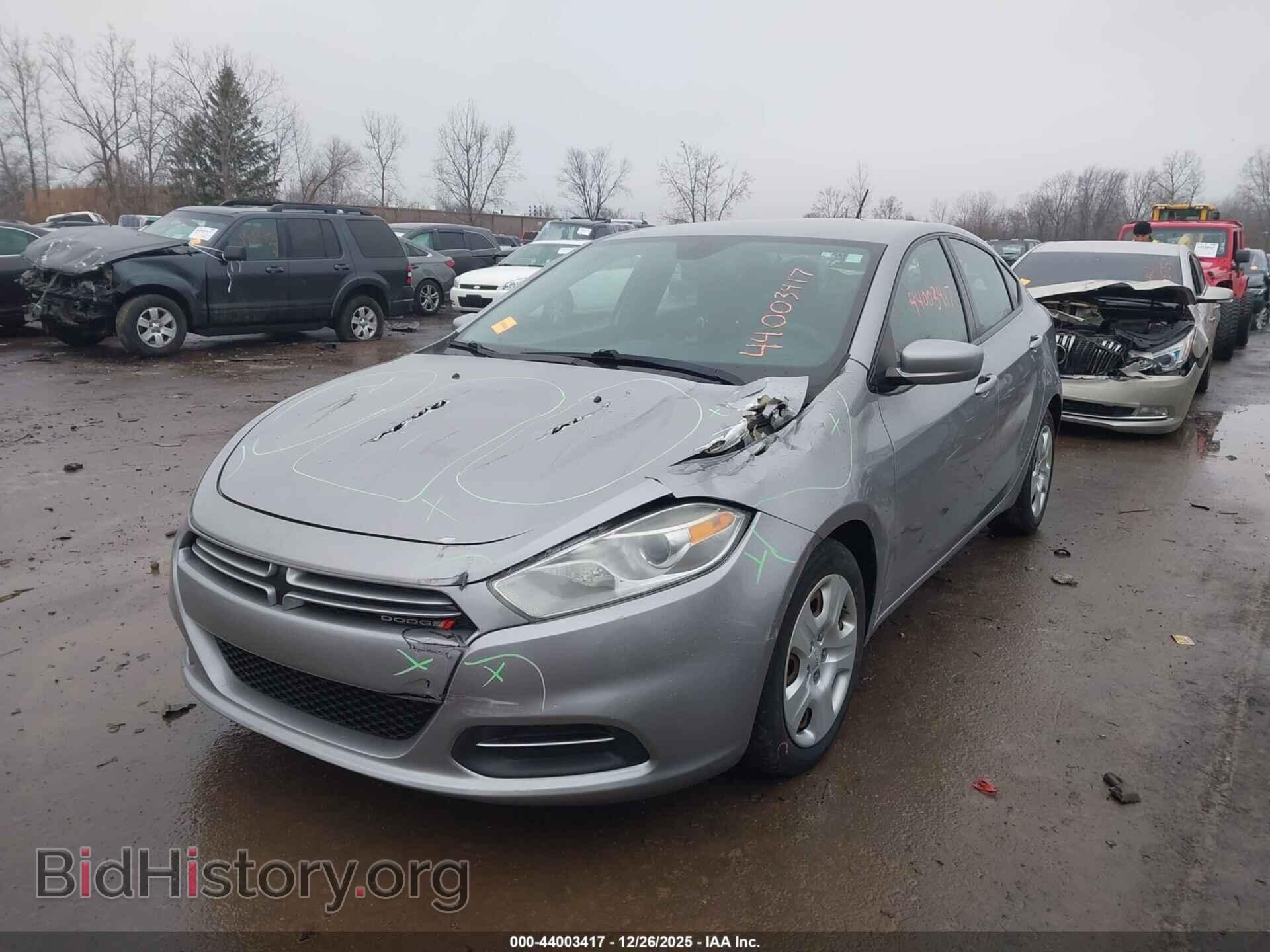 2015 DODGE DART - VIN: 1C3CDFAAXFD301635 - Фото 2
