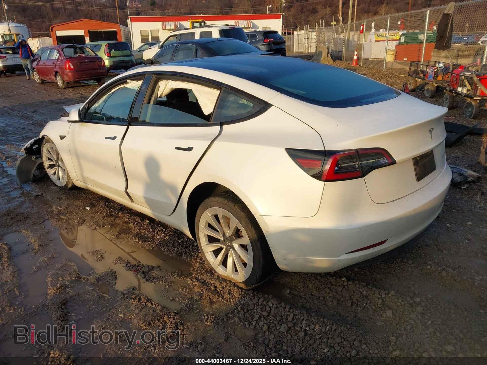 2022 TESLA MODEL 3 - VIN: 5YJ3E1EB5NF105799 - Фото 3