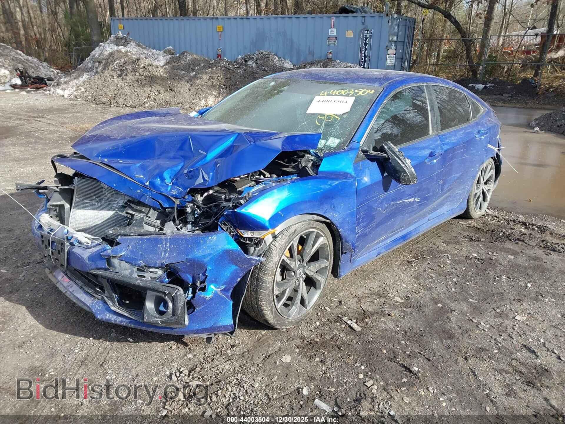 2020 HONDA CIVIC - VIN: 2HGFC2F86LH580687 - Фото 2