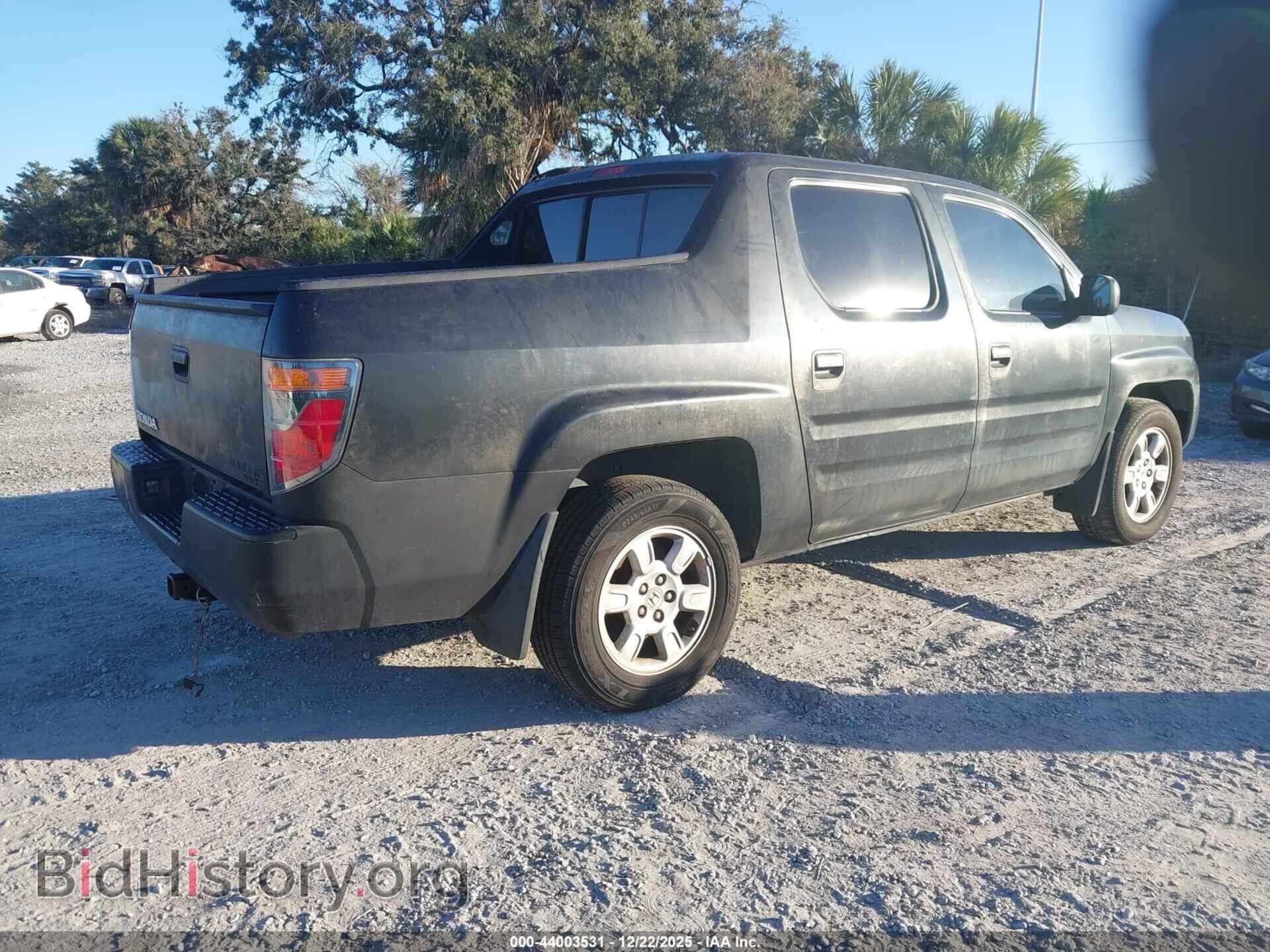 2007 HONDA RIDGELINE - VIN: 2HJYK16517H501888 - Фото 4