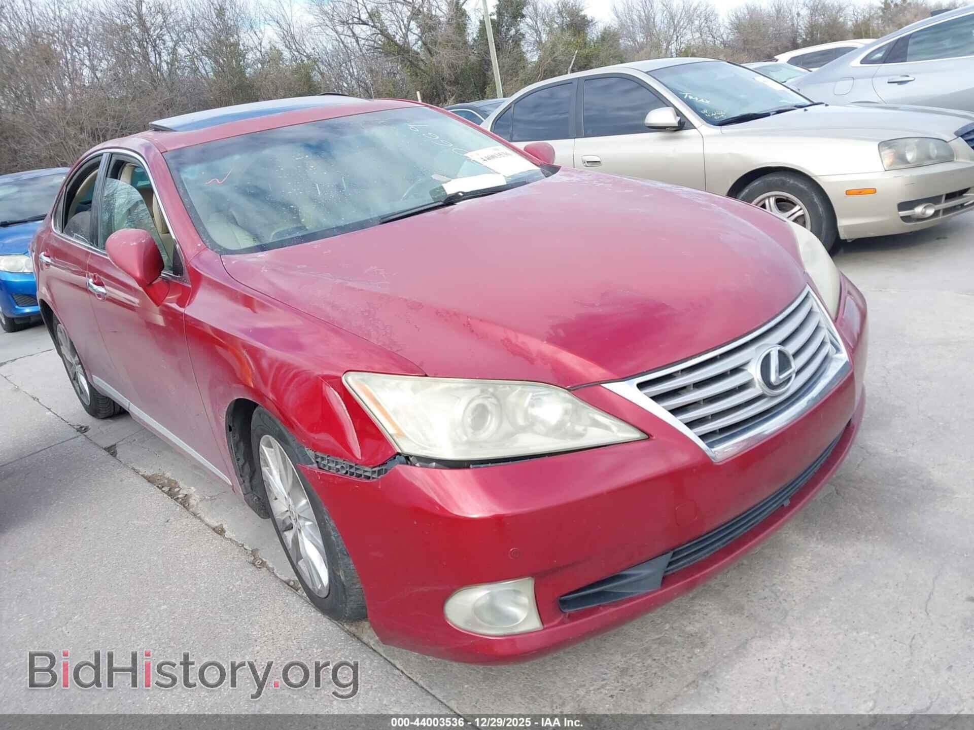 Фотография JTHBK1EG2A2380669 - LEXUS ES 350 2010