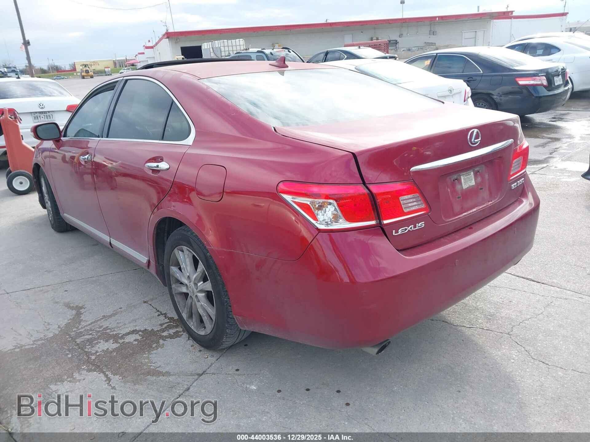 2010 LEXUS ES 350 - VIN: JTHBK1EG2A2380669 - Фото 3