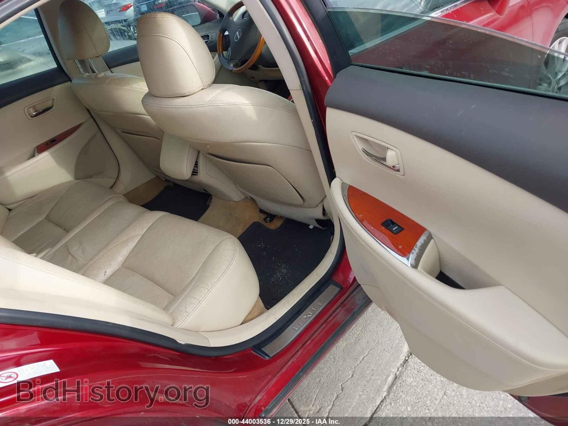 2010 LEXUS ES 350 - VIN: JTHBK1EG2A2380669 - Фото 8