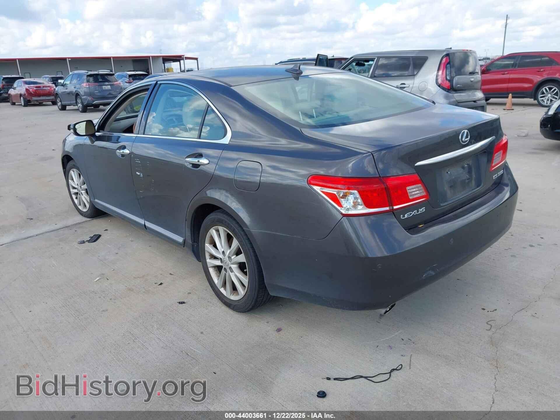 2010 LEXUS ES 350 - VIN: JTHBK1EG3A2354713 - Фото 3
