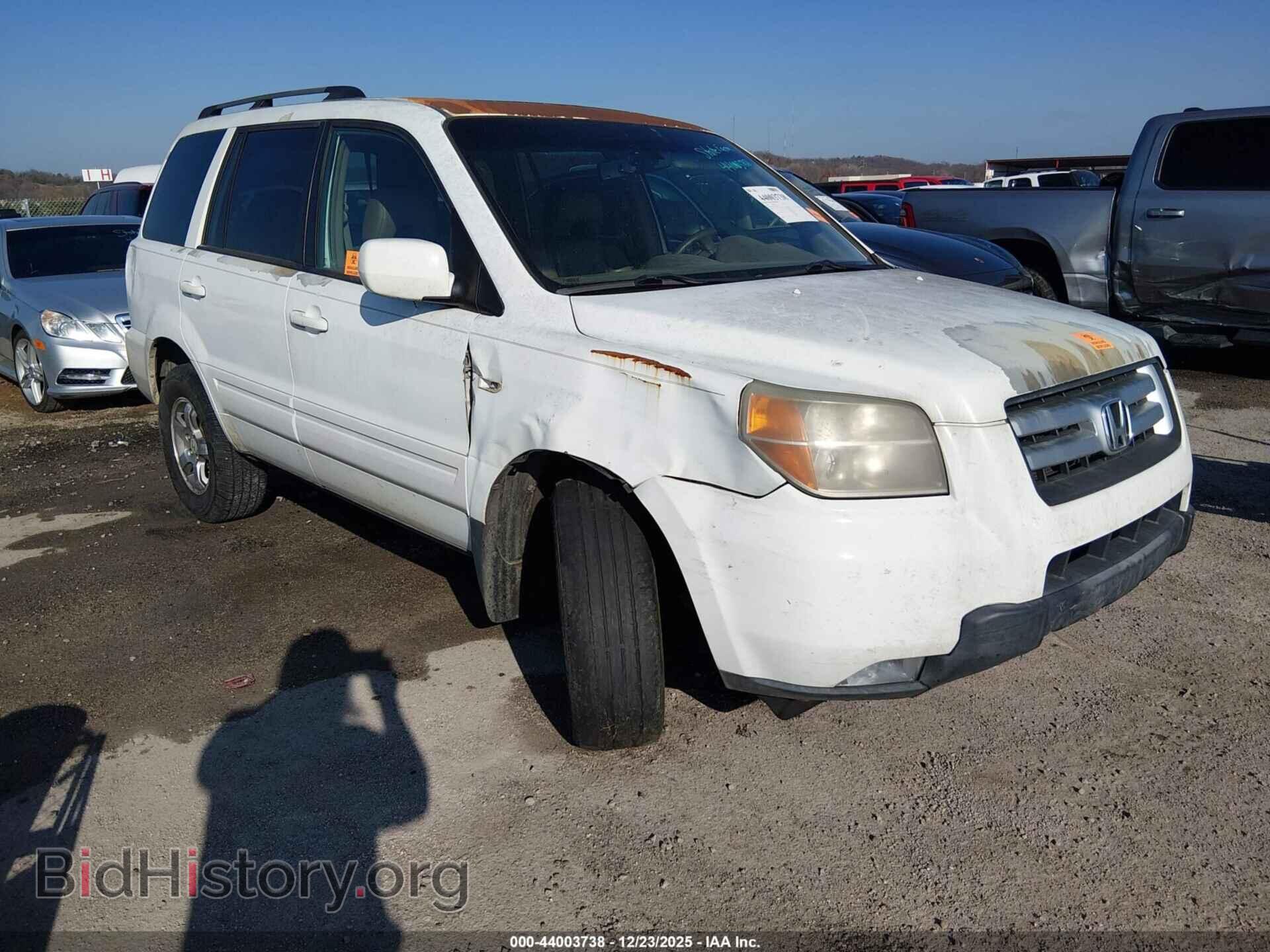 Photo 5FNYF28537B044289 - HONDA PILOT 2007