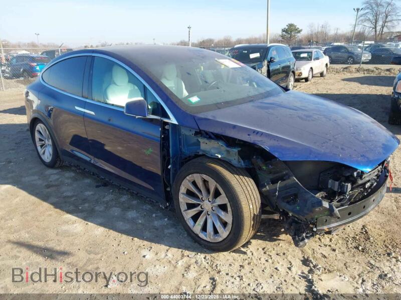 2016 Tesla MODEL X 60d/70d/75d/90d (VIN 5YJXCDE2XGF025992) — photo 1 of 11, IAAI, damage: biohazard