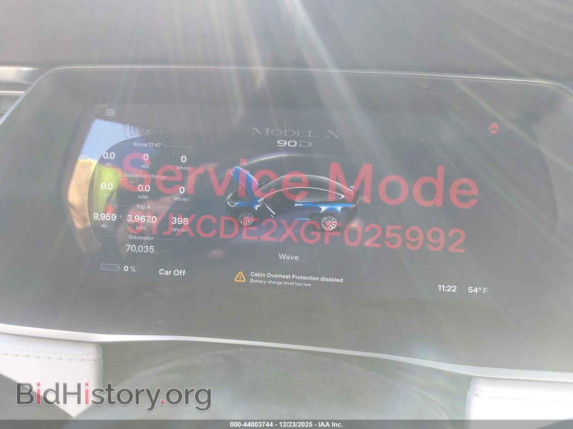 2016 TESLA MODEL X - VIN: 5YJXCDE2XGF025992 - Photo 7