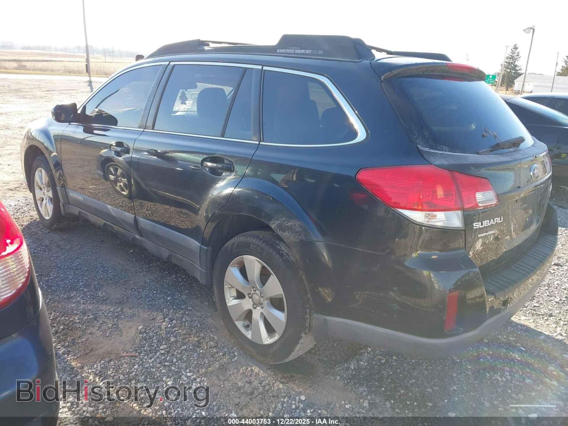 2010 SUBARU OUTBACK - VIN: 4S4BRBCC4A3324189 - Фото 3