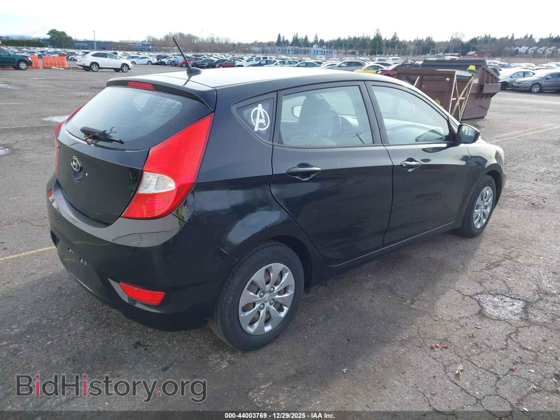 2017 HYUNDAI ACCENT - VIN: KMHCT5AE0HU359313 - Фото 4