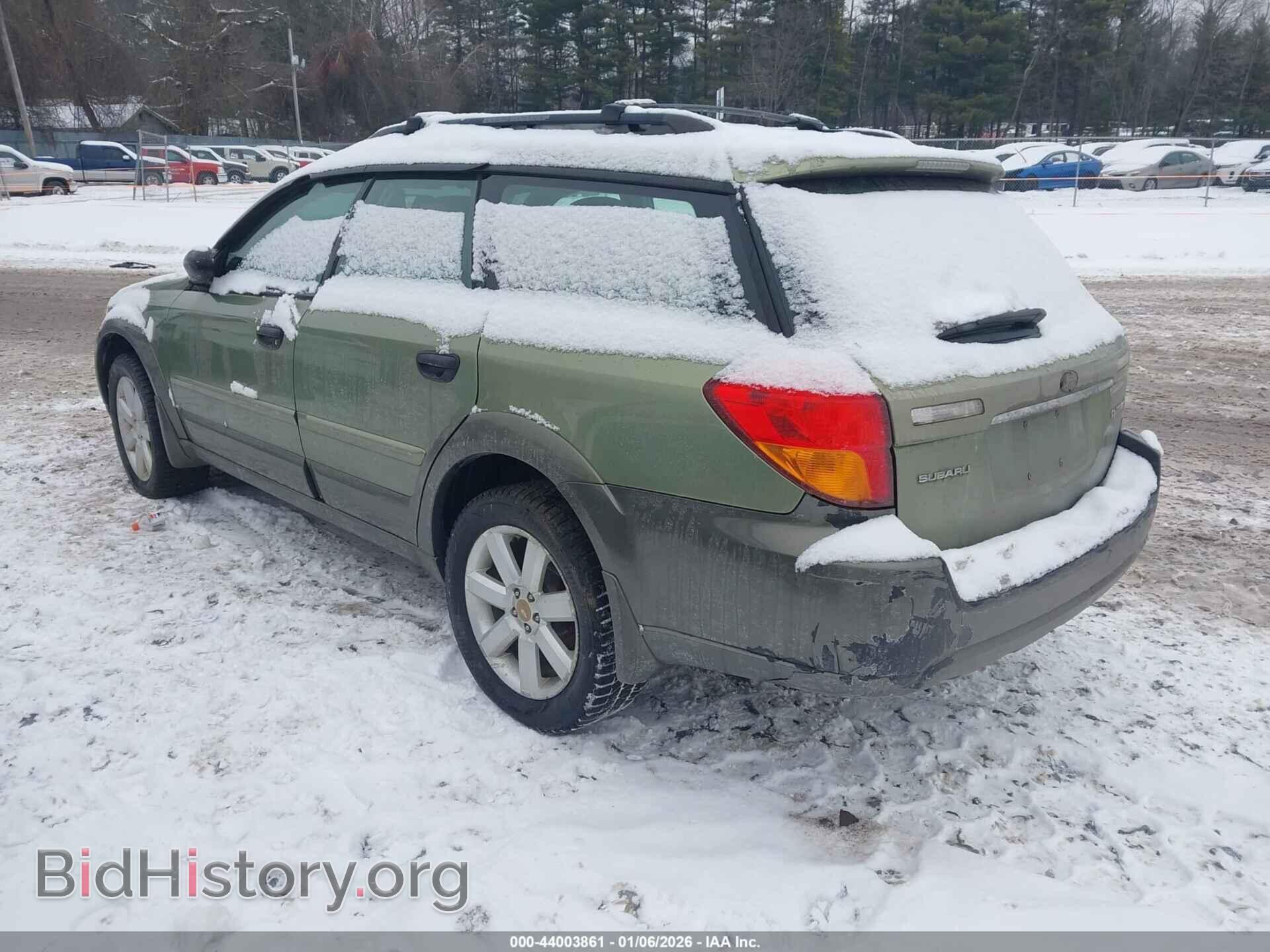 2007 SUBARU OUTBACK - VIN: 4S4BP61C477339907 - Фото 3