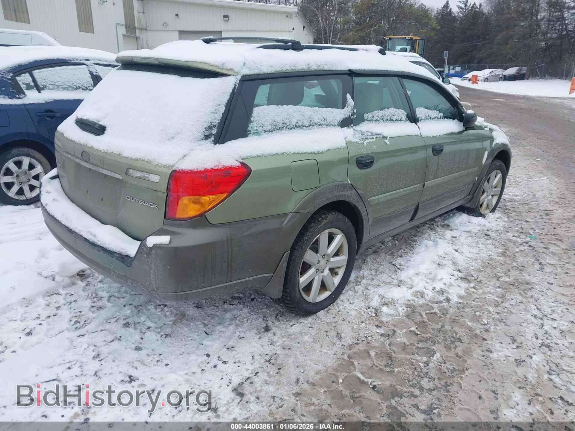 2007 SUBARU OUTBACK - VIN: 4S4BP61C477339907 - Фото 4
