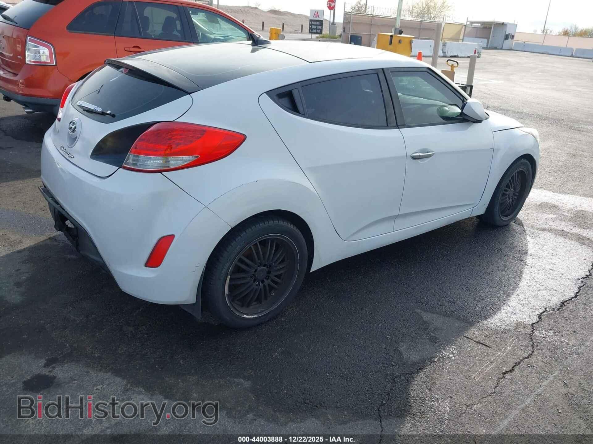 2012 HYUNDAI VELOSTER - VIN: KMHTC6AD7CU042862 - Фото 4