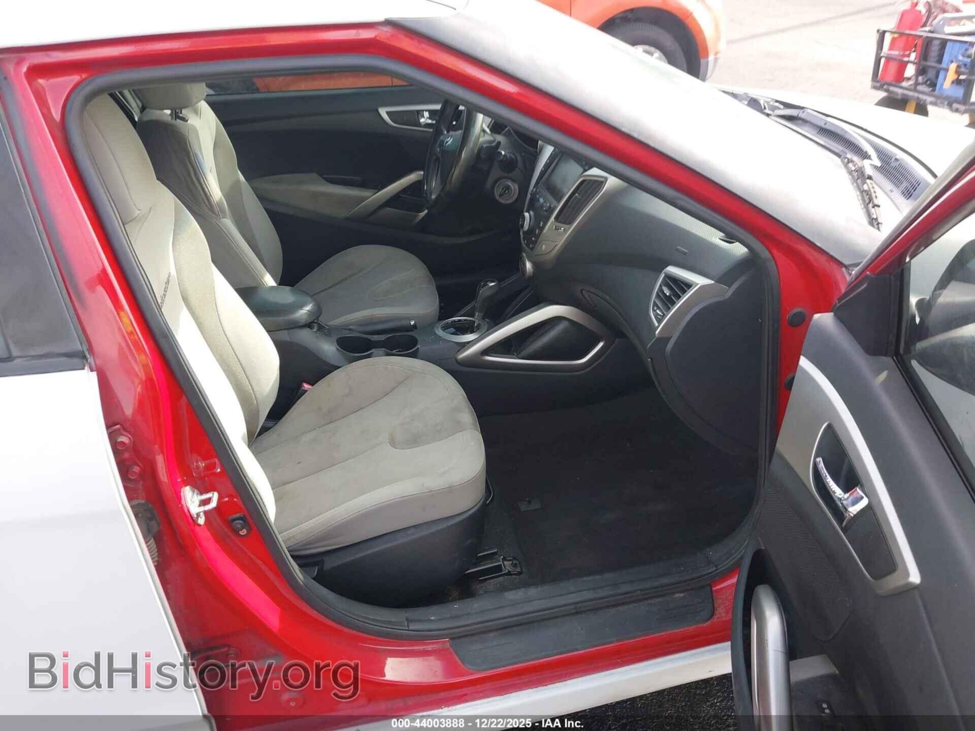2012 HYUNDAI VELOSTER - VIN: KMHTC6AD7CU042862 - Фото 5