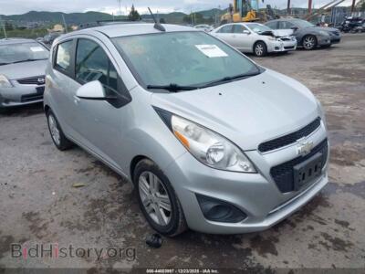 2015 Chevrolet SPARK LS CVT, серебристый — VIN KL8CB6S98FC716330, IAAI