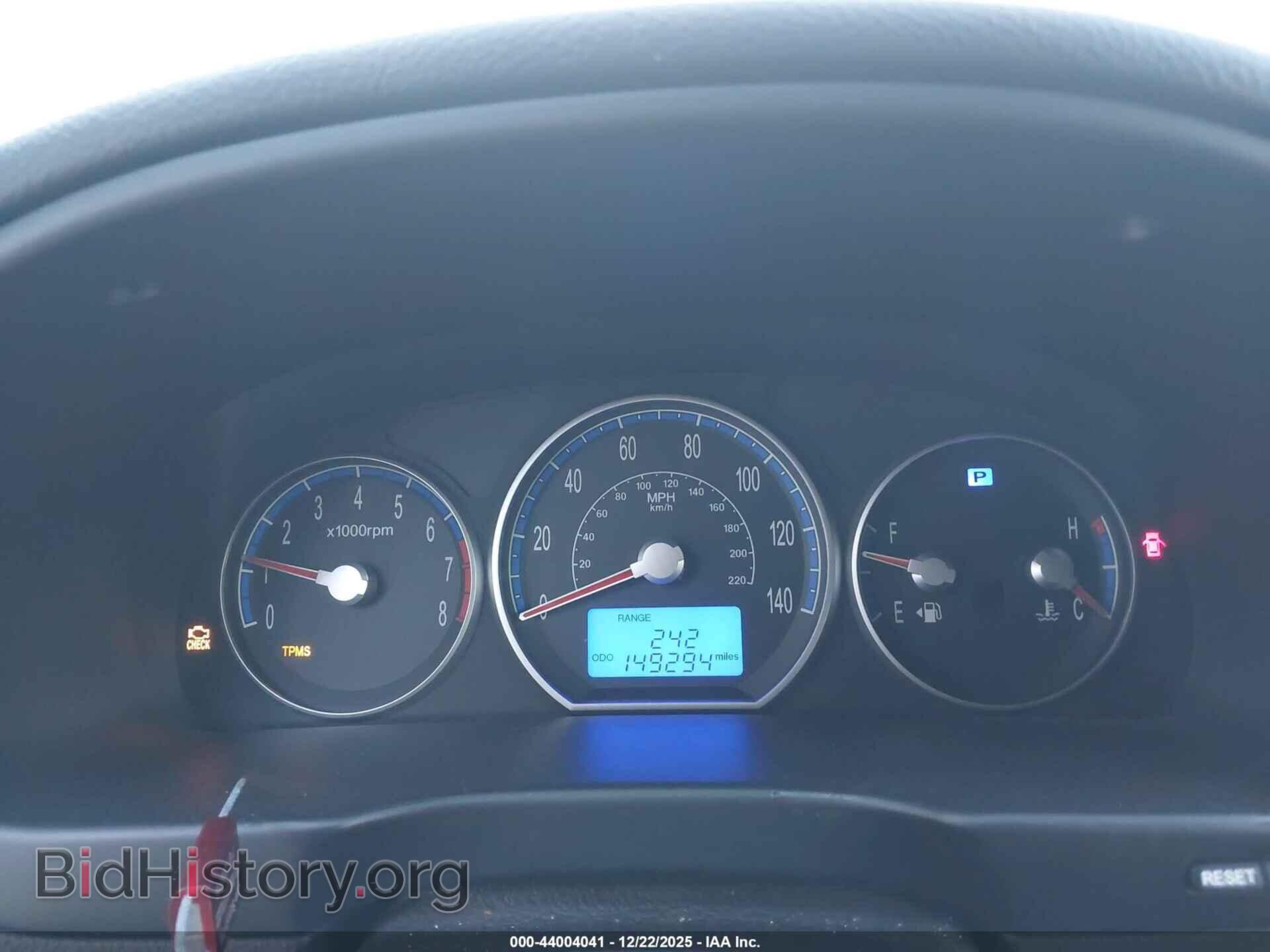 2009 HYUNDAI SANTA FE - VIN: 5NMSG13D59H301840 - Фото 7