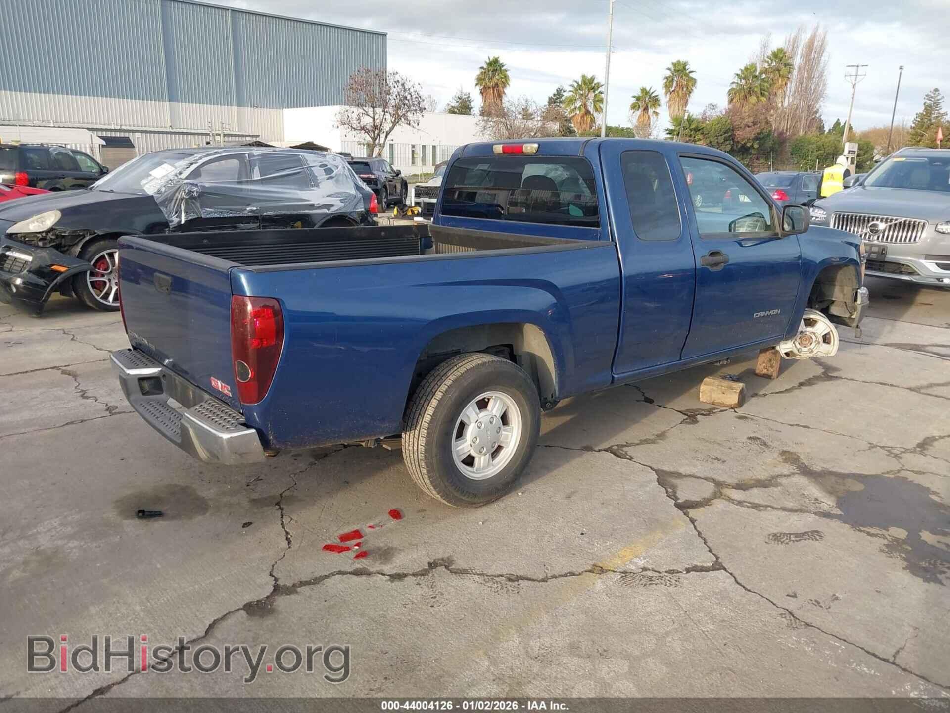 2005 GMC CANYON - VIN: 1GTCS196758144156 - Фото 4