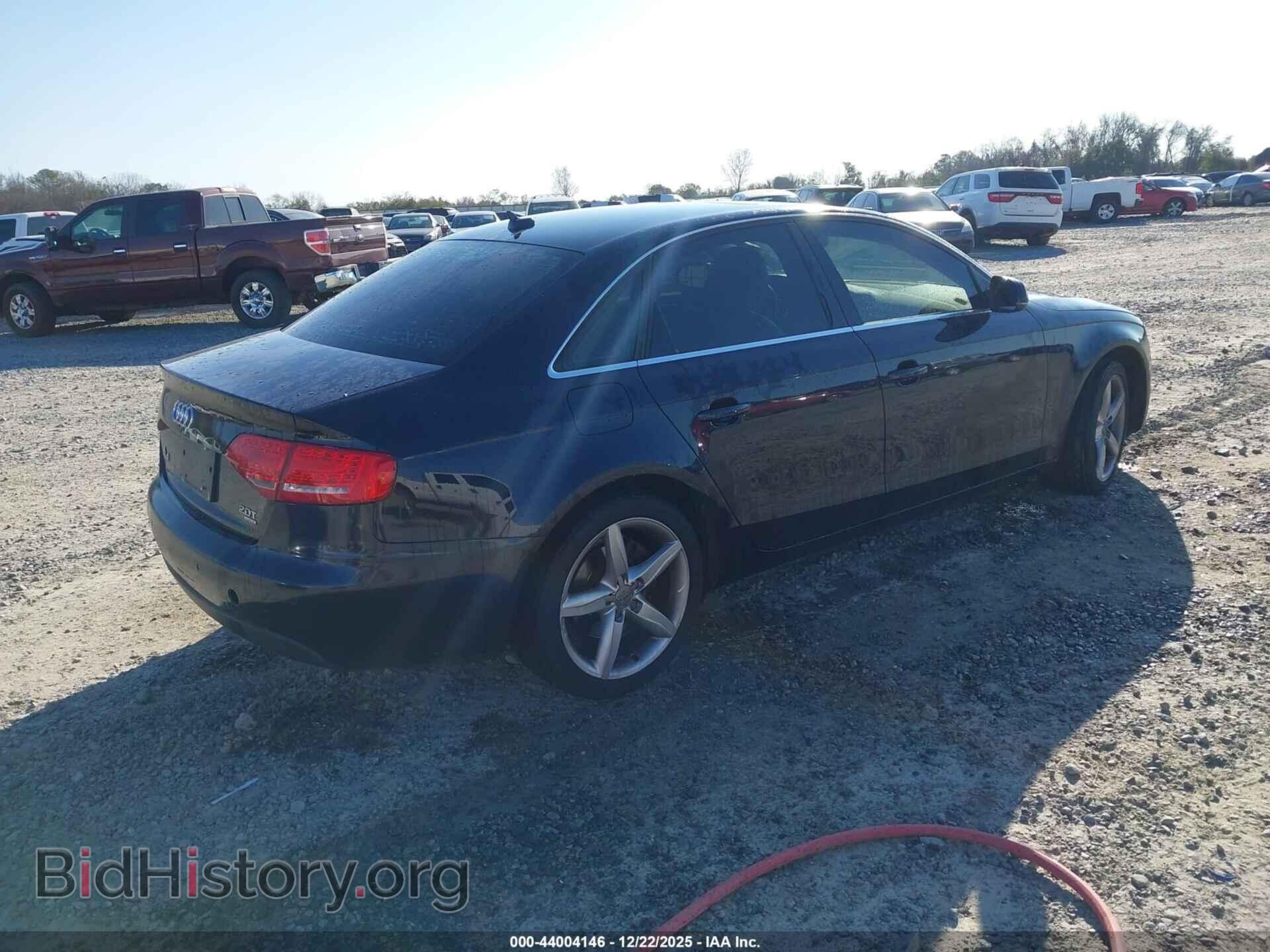 2011 AUDI A4 - VIN: WAUFFAFL2BA103771 - Фото 4