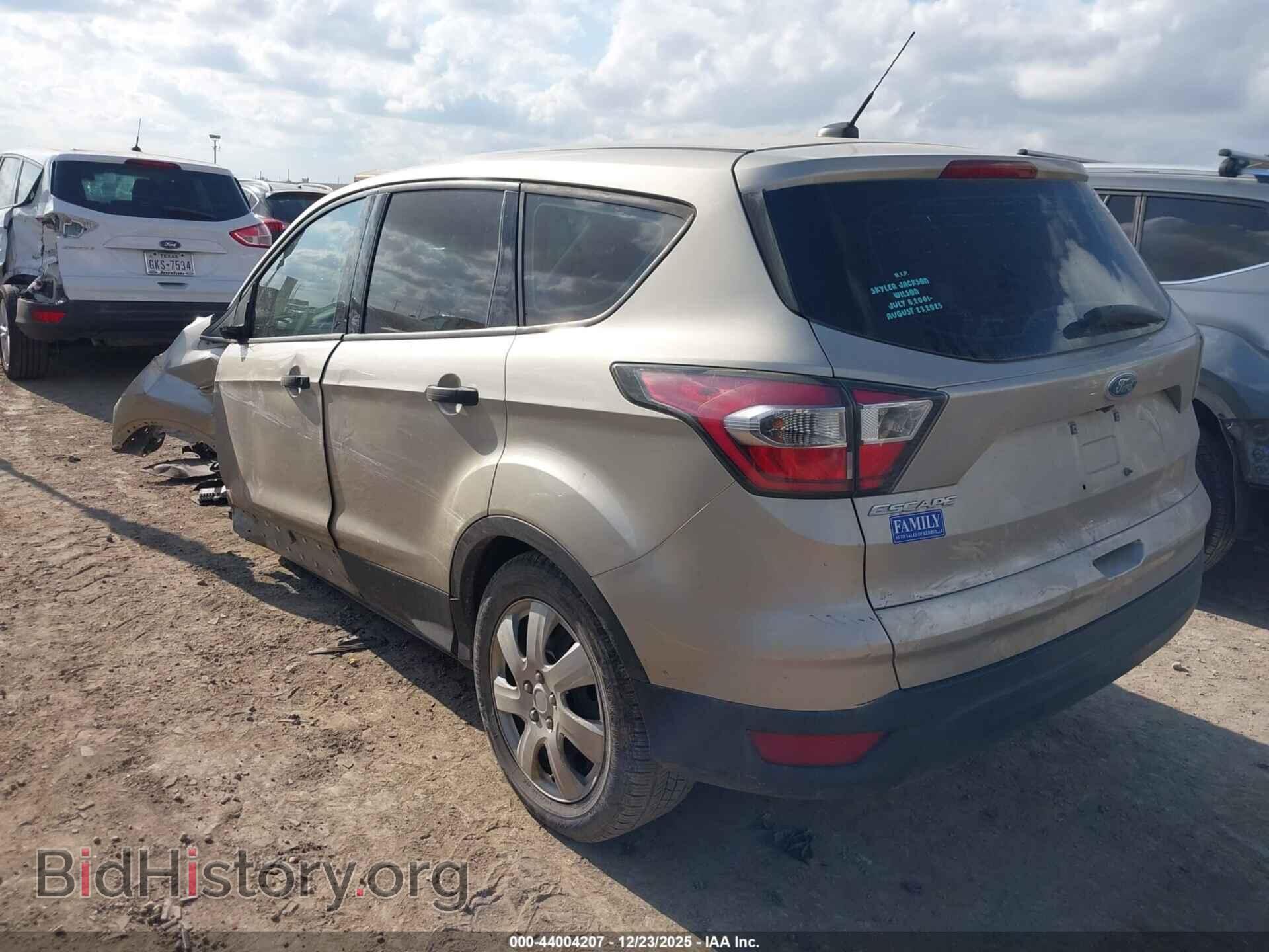 2017 FORD ESCAPE - VIN: 1FMCU0F78HUA22821 - Фото 3
