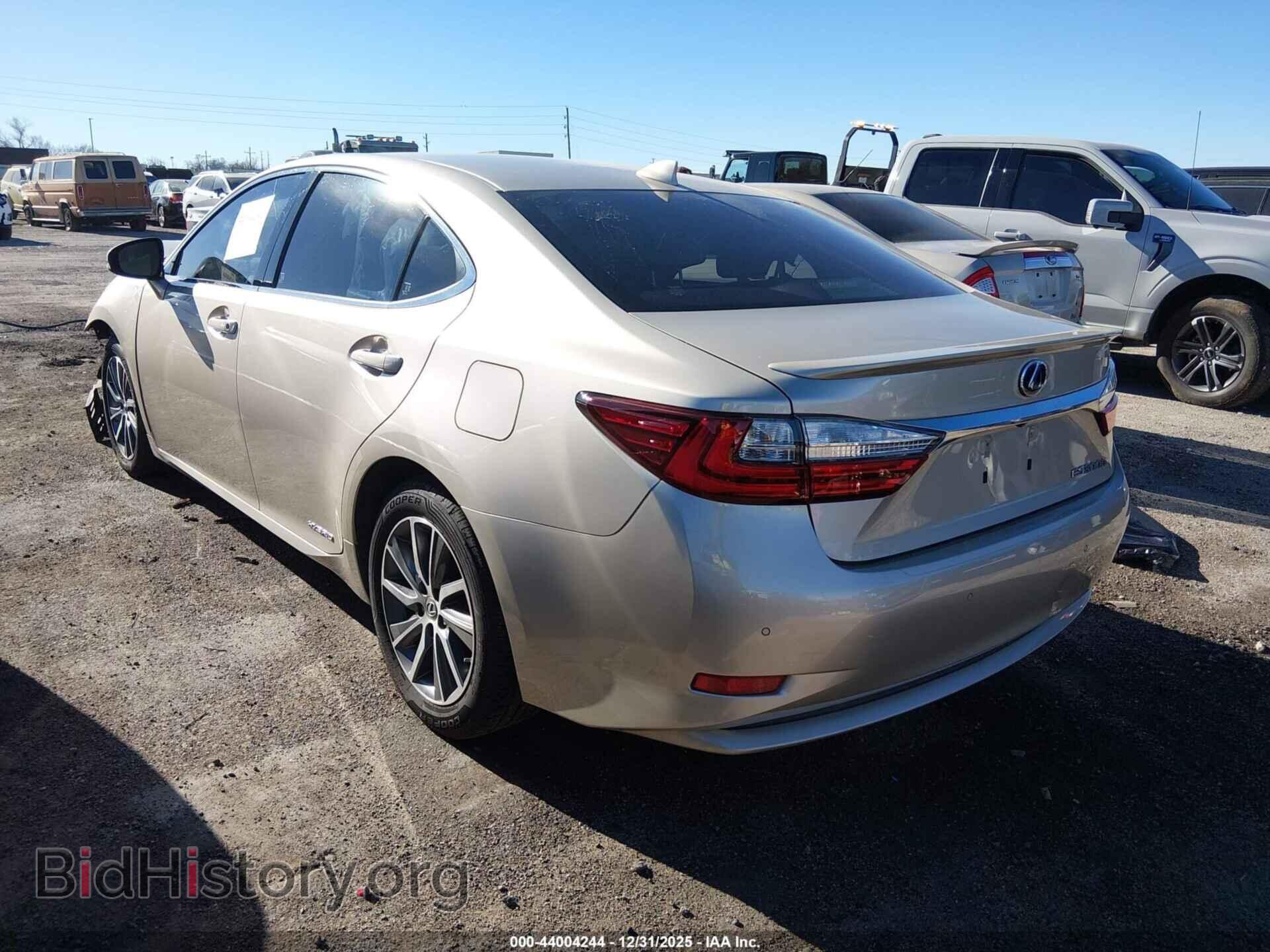 2016 LEXUS ES 300H - VIN: JTHBW1GG3G2116290 - Фото 3