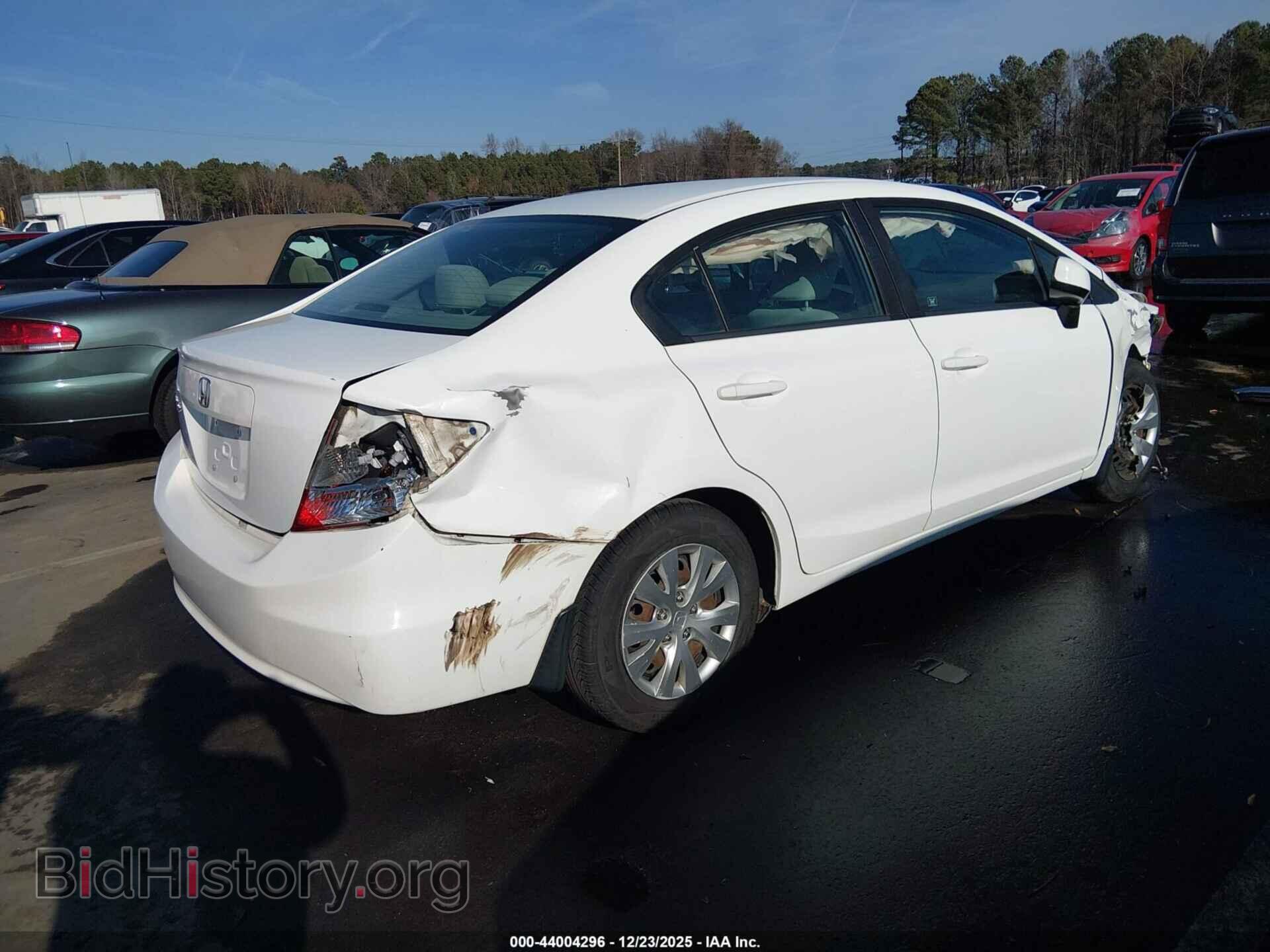 2012 HONDA CIVIC - VIN: 19XFB2F50CE073948 - Фото 4