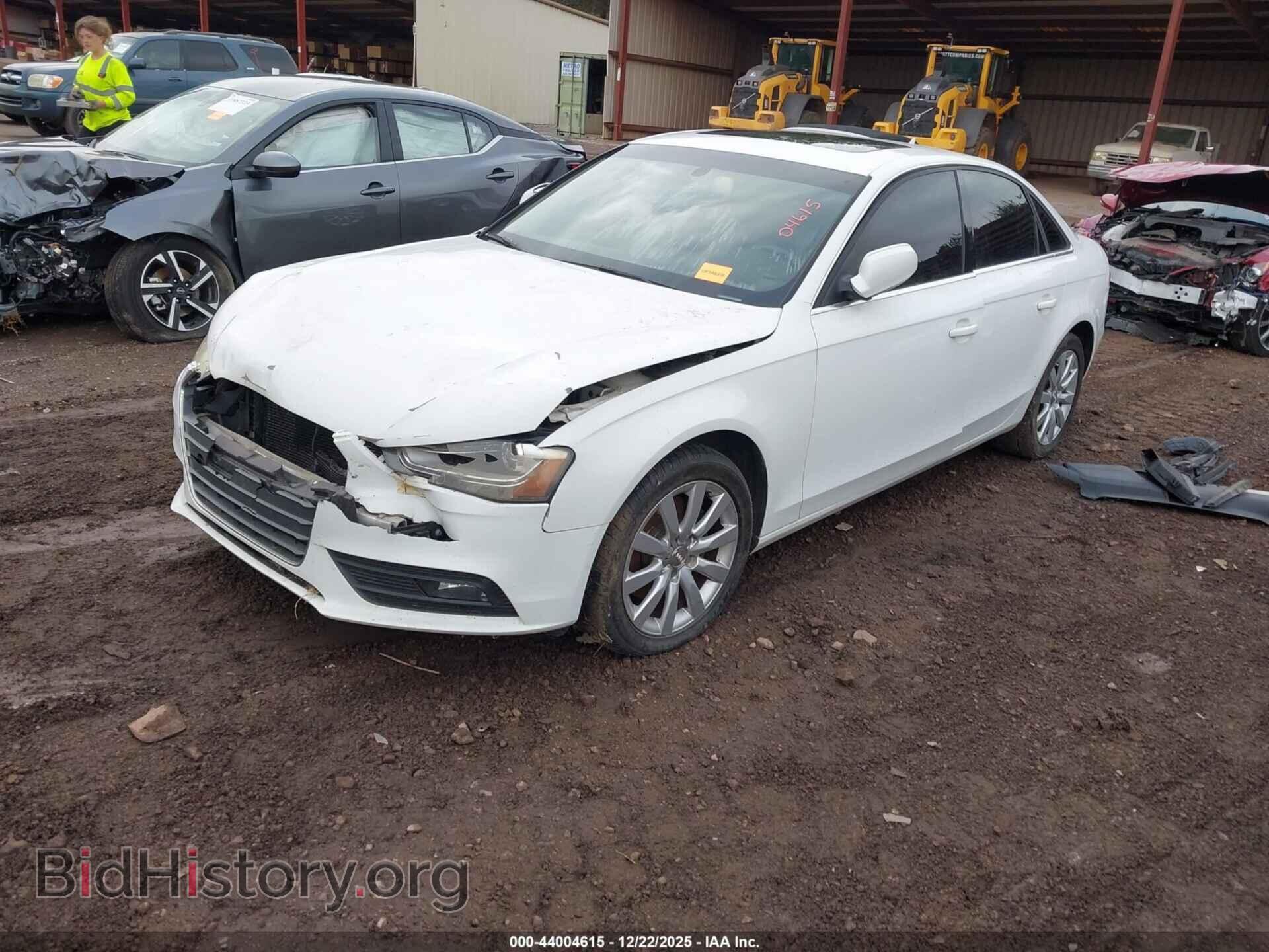 2013 AUDI A4 - VIN: WAUAFAFL2DA050616 - Фото 2