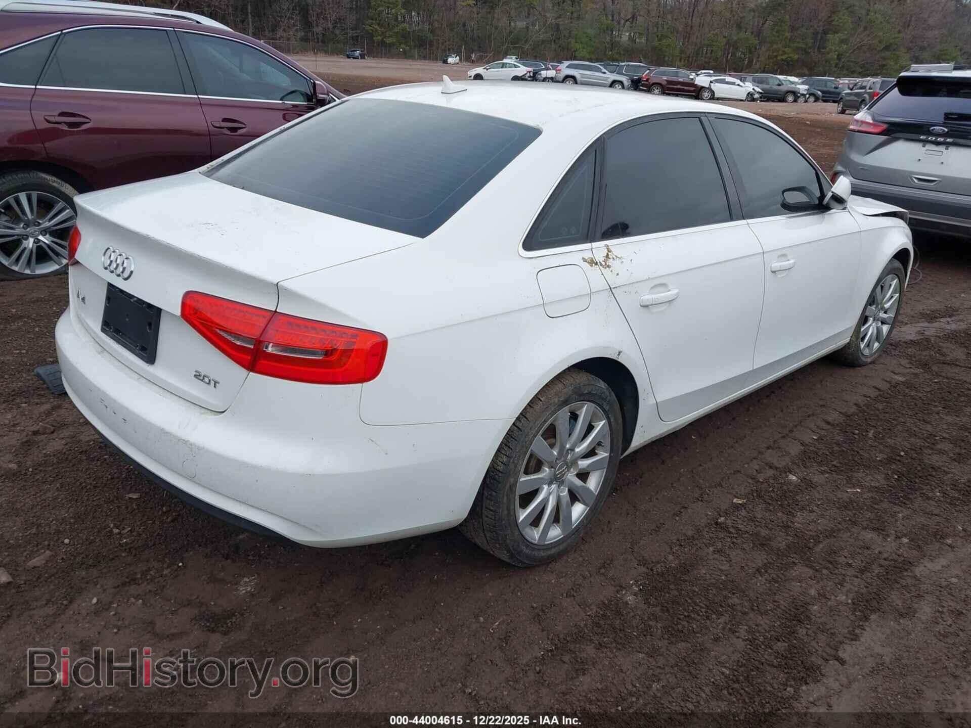 2013 AUDI A4 - VIN: WAUAFAFL2DA050616 - Фото 4