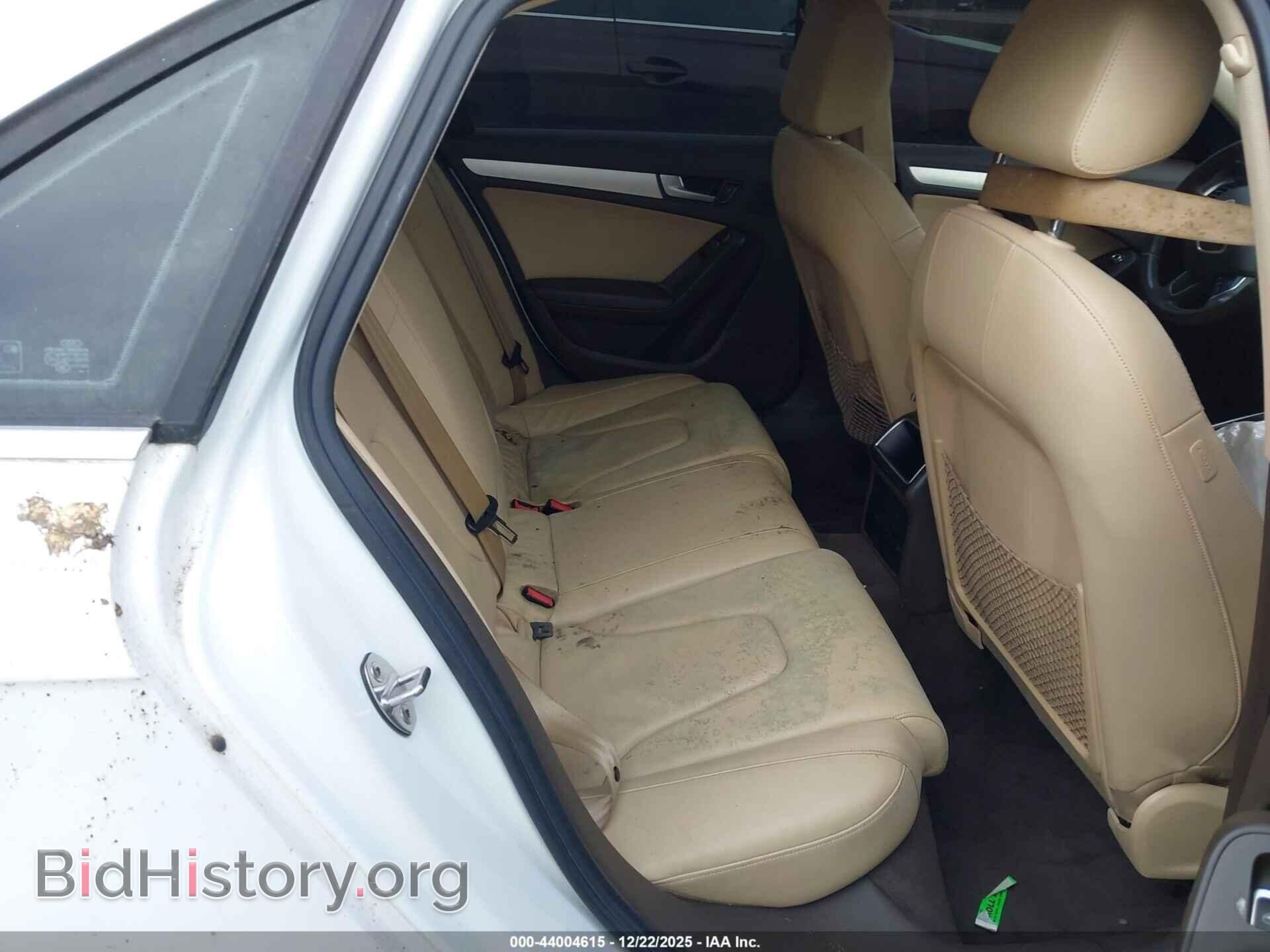 2013 AUDI A4 - VIN: WAUAFAFL2DA050616 - Фото 8