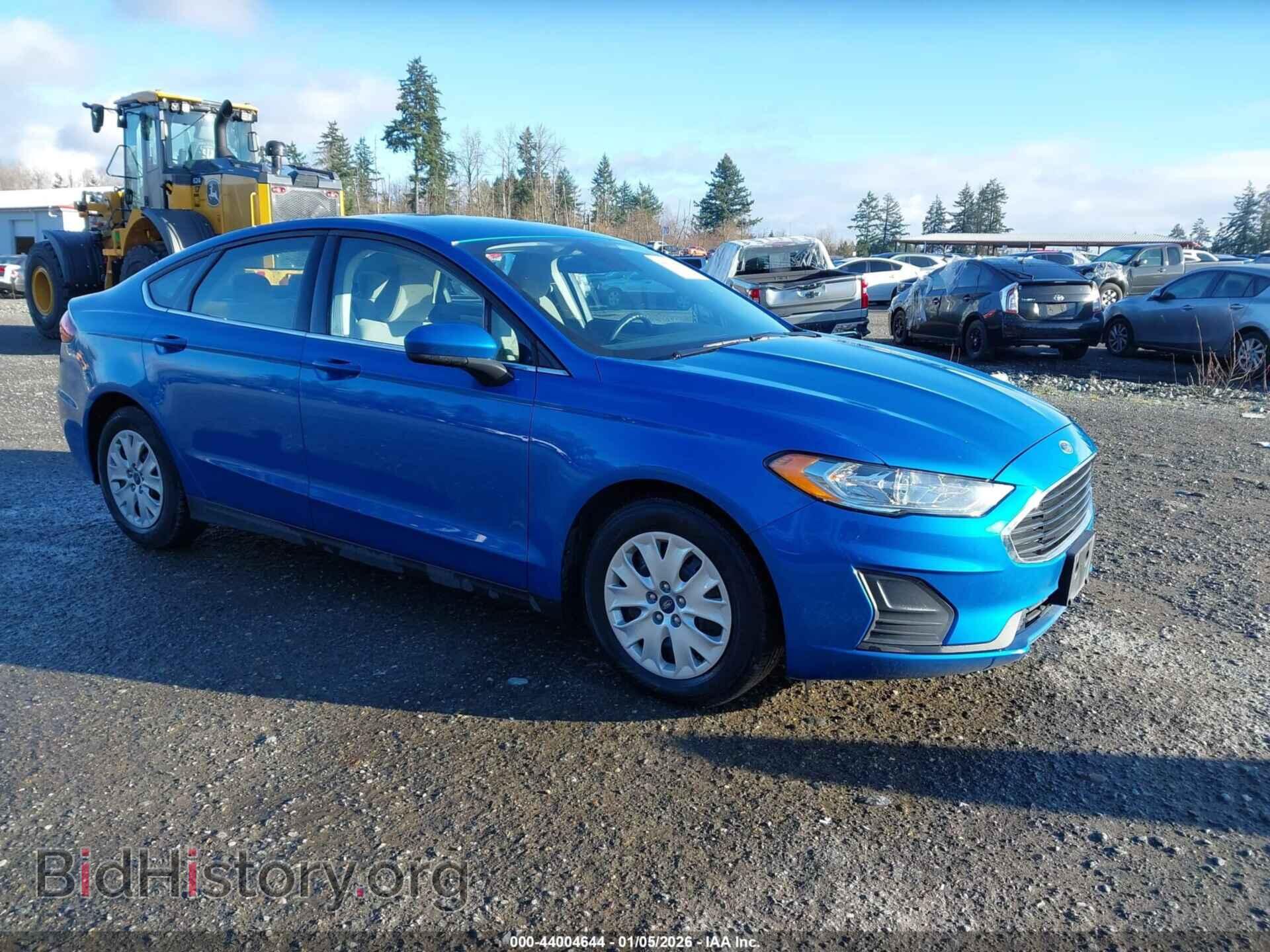 Photo 3FA6P0G70LR196685 - FORD FUSION 2020