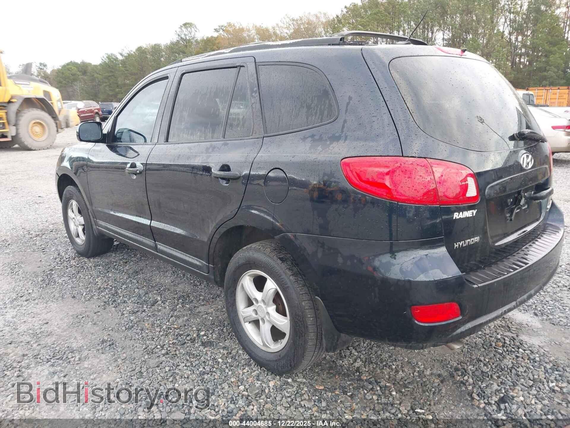 2008 HYUNDAI SANTA FE - VIN: 5NMSG13D08H180441 - Фото 3